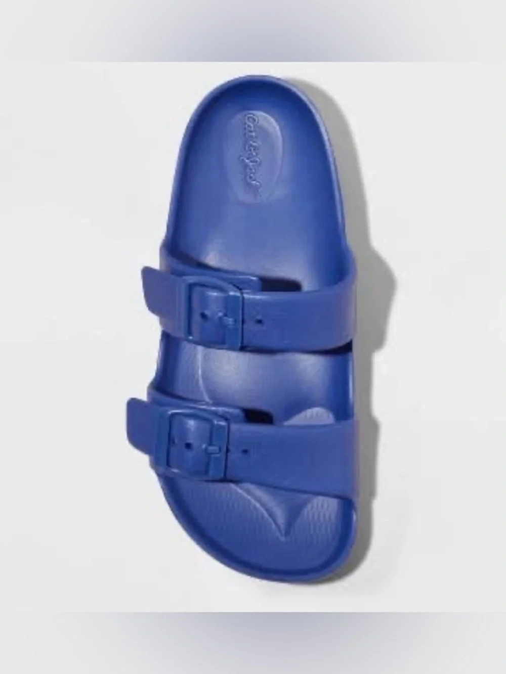 Kids' Noa Blown EVA Footbed Sandals Cat & Jack Blue Sz 9T New with Tag